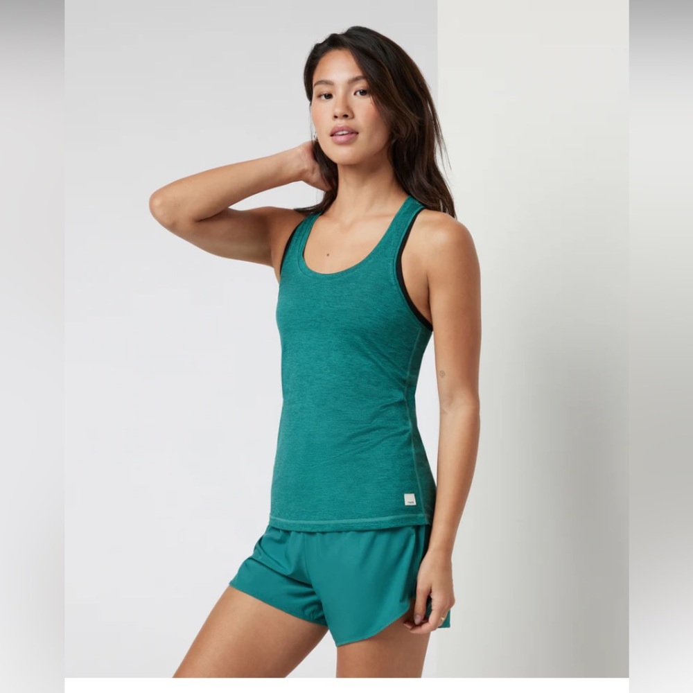 Vuori Lux Performance Tank rose color/size S